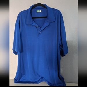 Mens Performance Polo Shirt Athletic Golf Sports Outdoor Classic Gift Plus Size